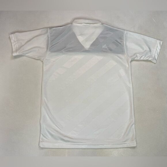 VINTAGE Puma Soccer Jersy Men Large Black White 90s - Picture 3 of 5